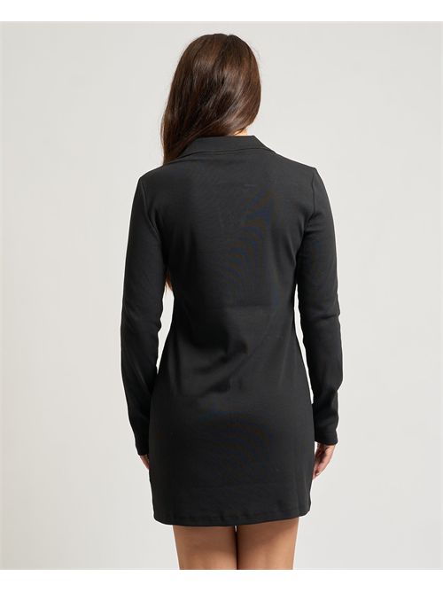 Abito donna Calvin Klein a polo a costine CALVIN KLEIN | LV047D214GUB1